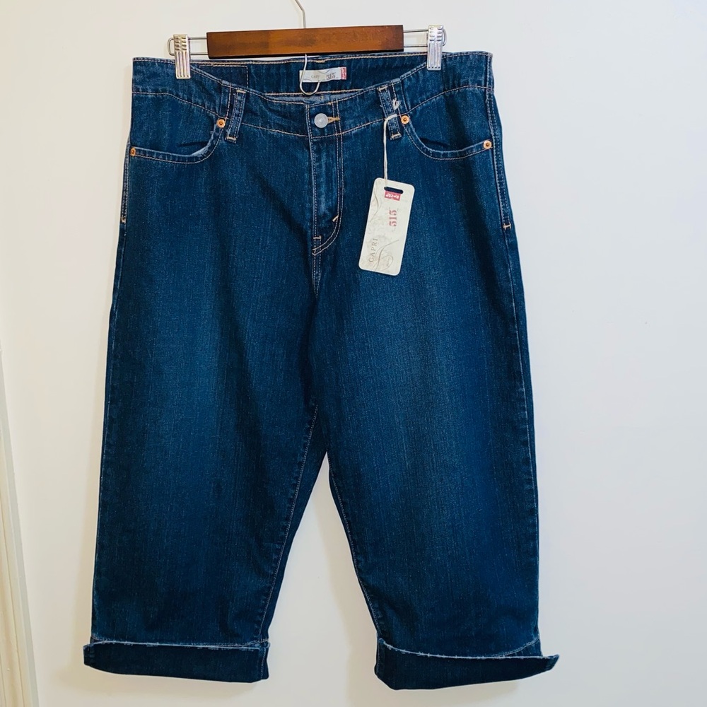Levi’s denim 515 capris NWT - size 16